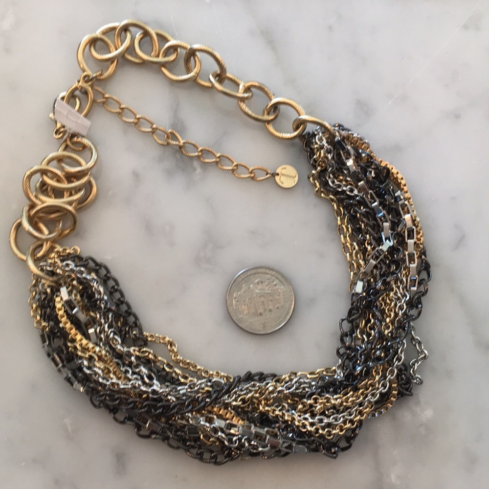 NWOT Talbots mixed metal necklace